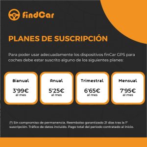 subscrição findCar