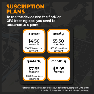 findCar subscription