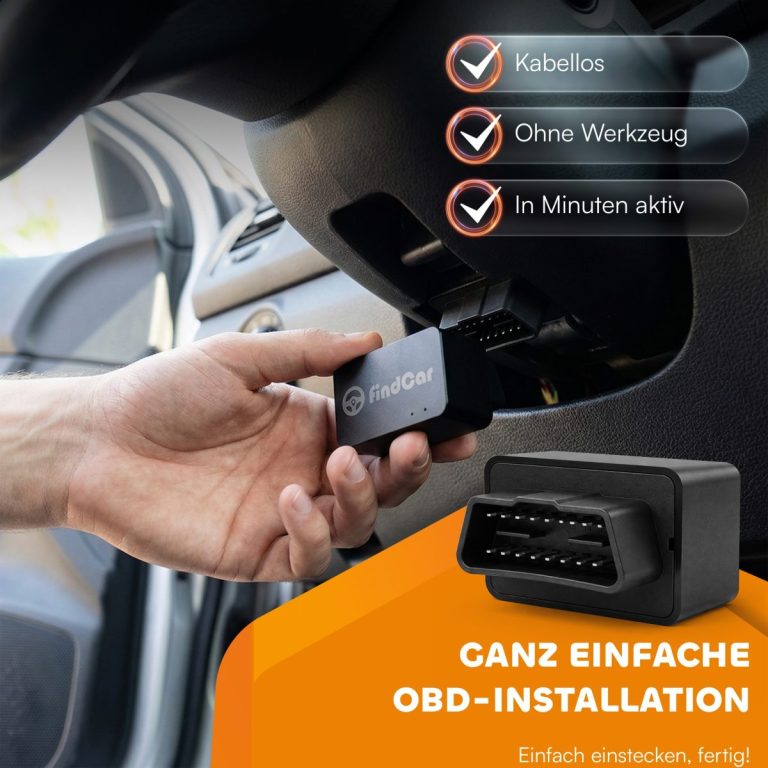 findCar OBD – GPS-Tracker fürs Auto