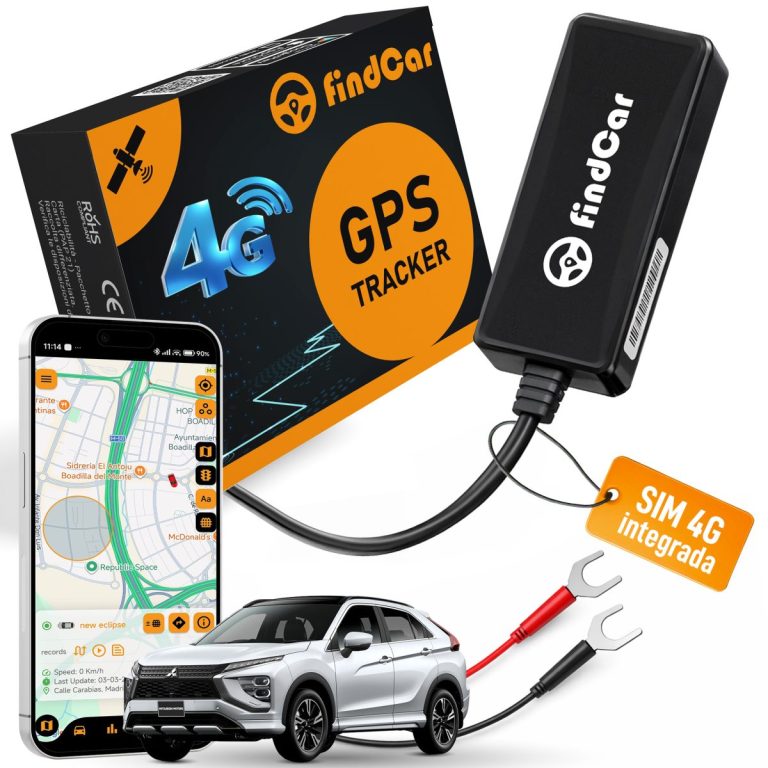 findCar Tracker 4G – localizador GPS para coche