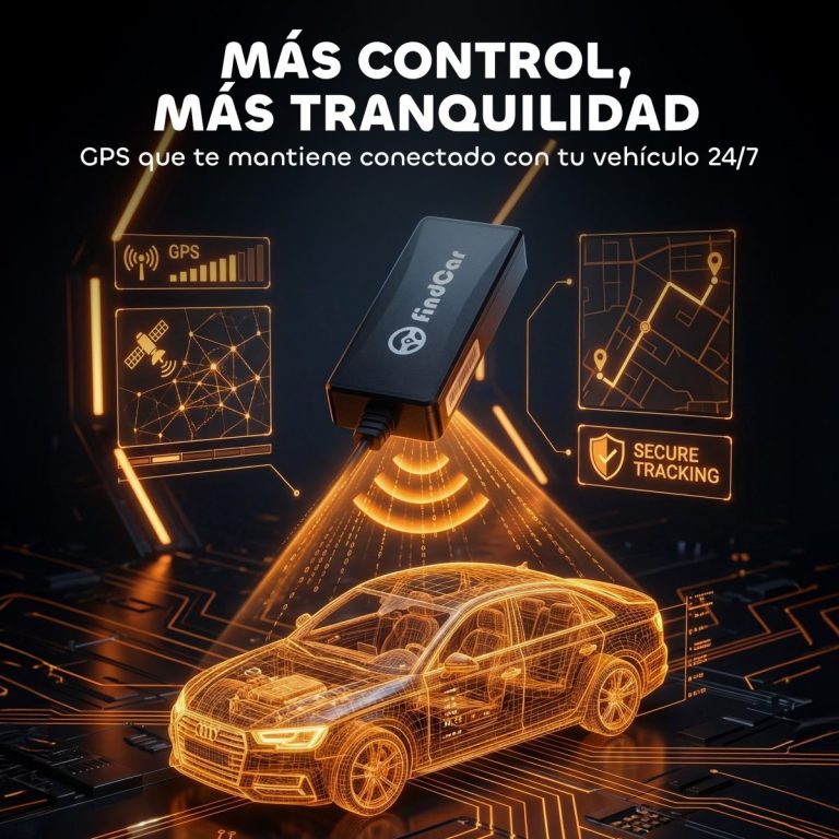 findCar Tracker – localizador GPS para coche