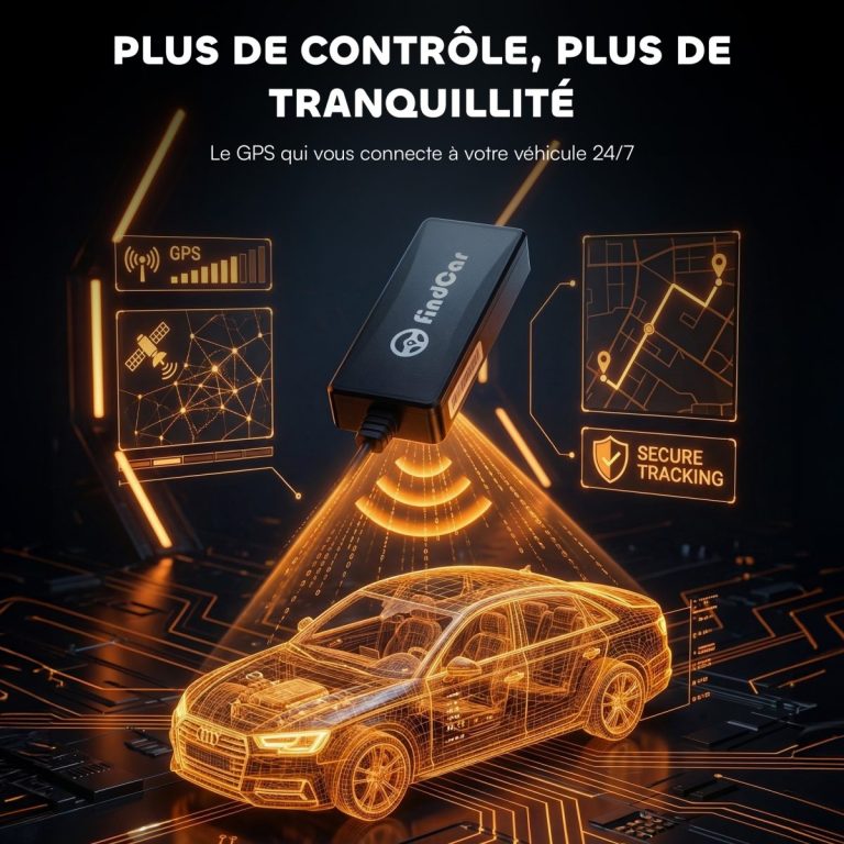 findCar Tracker – traceur GPS pour voiture