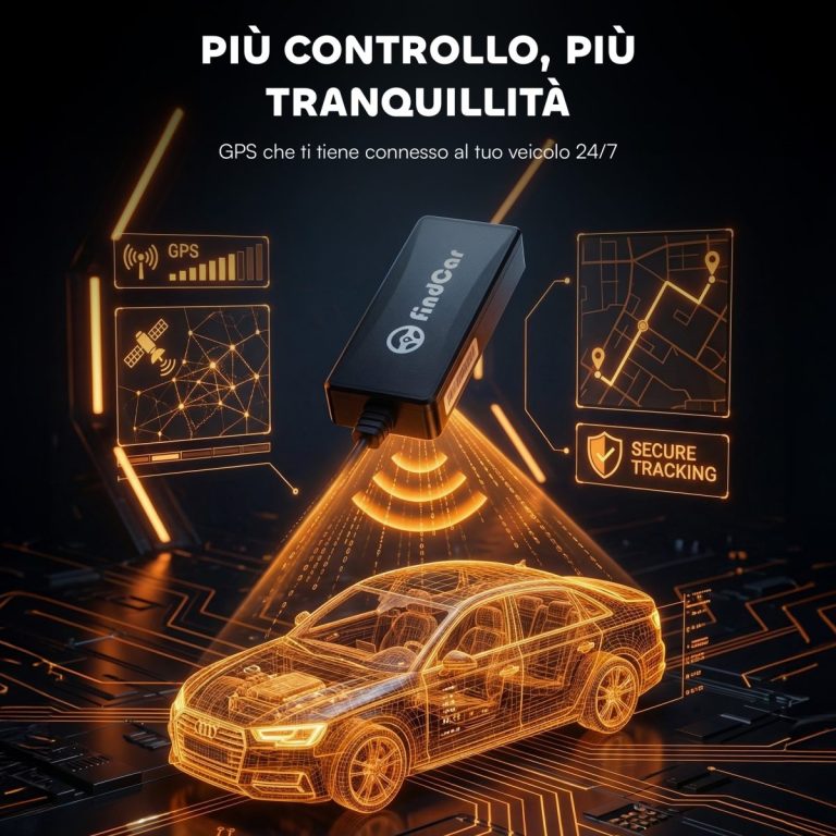 findCar Tracker – localizzatore GPS per auto