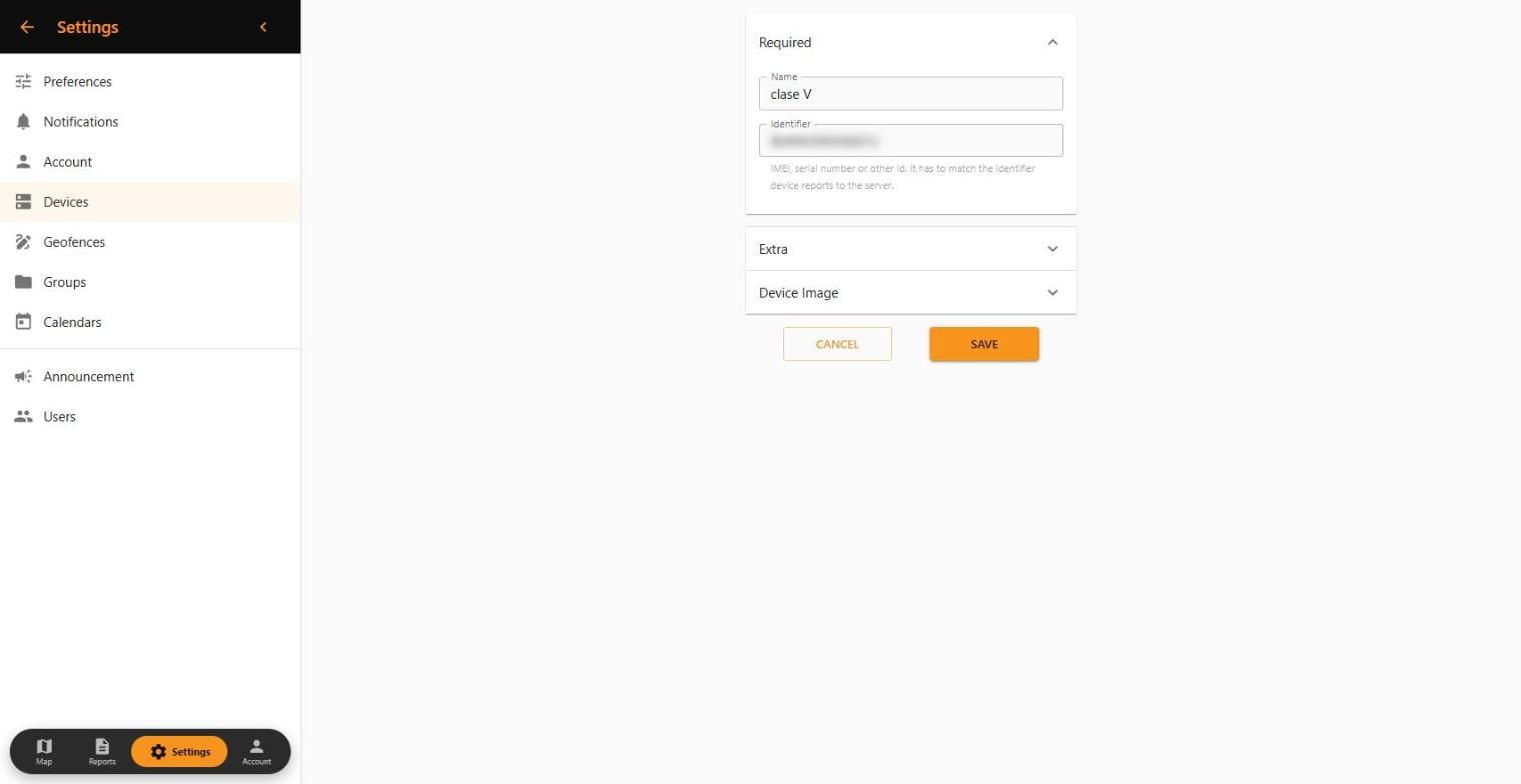 Editing a vehicle in the Web App