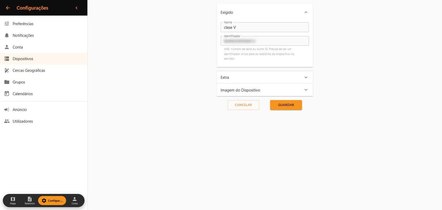 Editar um veículo na Web App